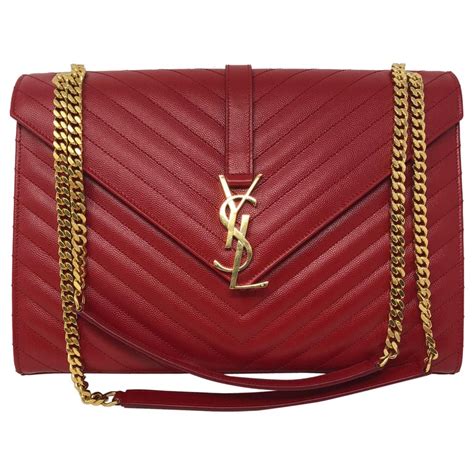 ysl black and red bag|ysl bags red color.